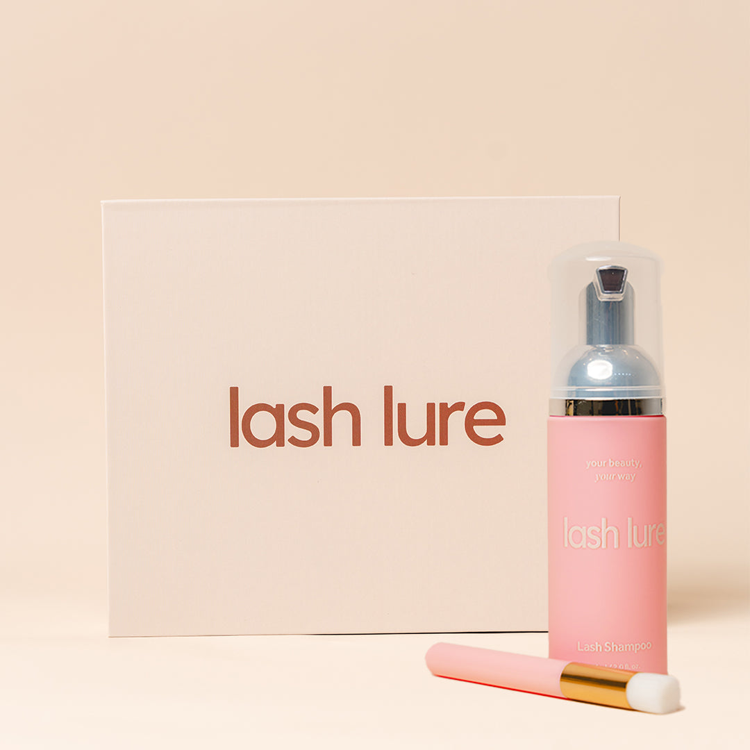 lash starter kit + lash shampoo